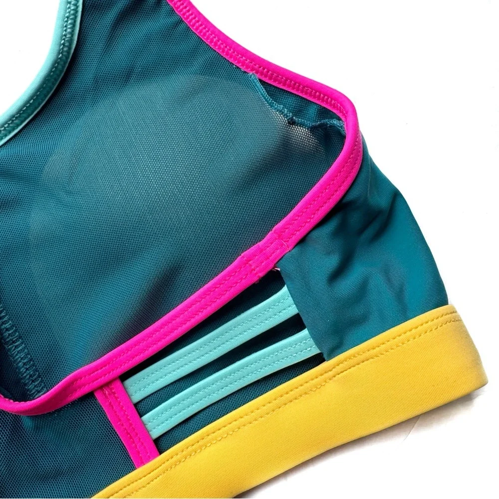 Body Glove Equalizer Medium Support Bikini Top Sports Bra Size Medium